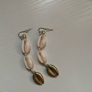 Free People Shell Earrings